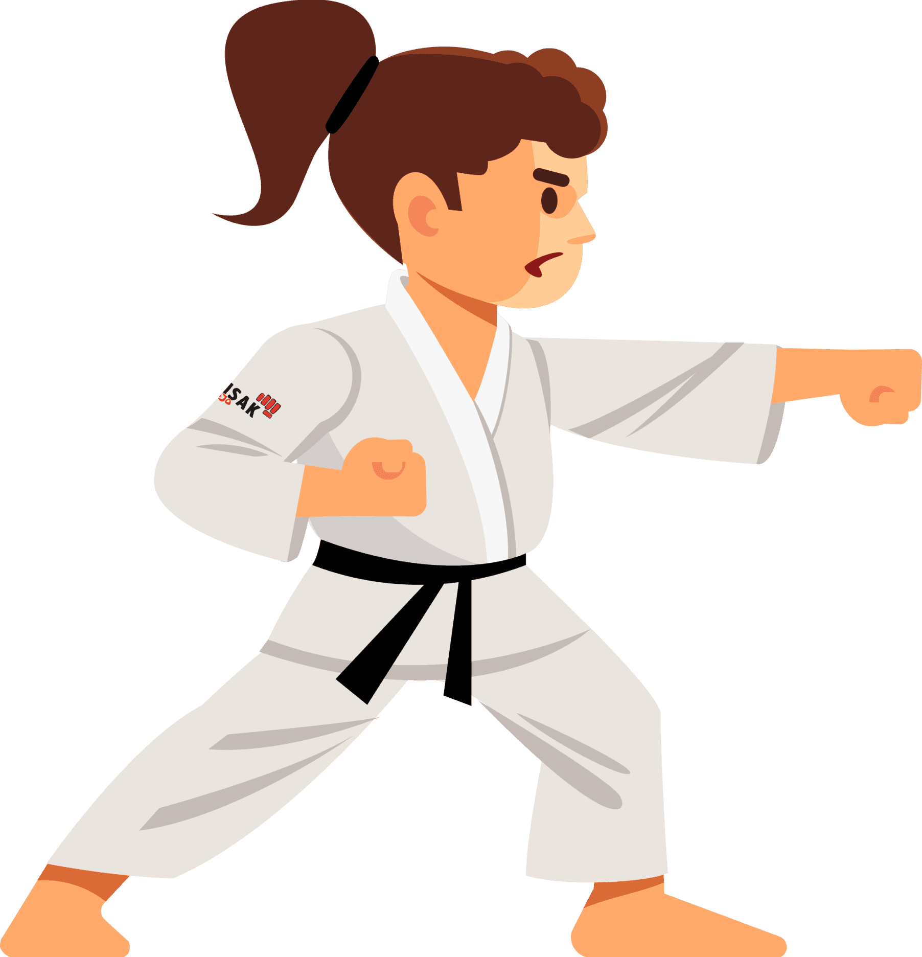 karate girl